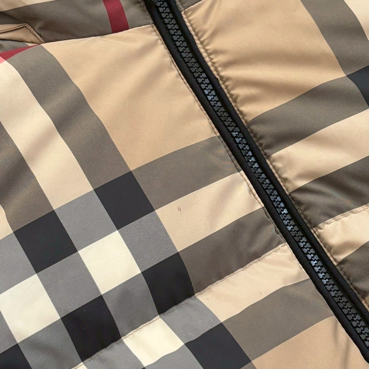 BURBERRY バーバリー パディングジャケット 茶系 黒 リバーシブル 