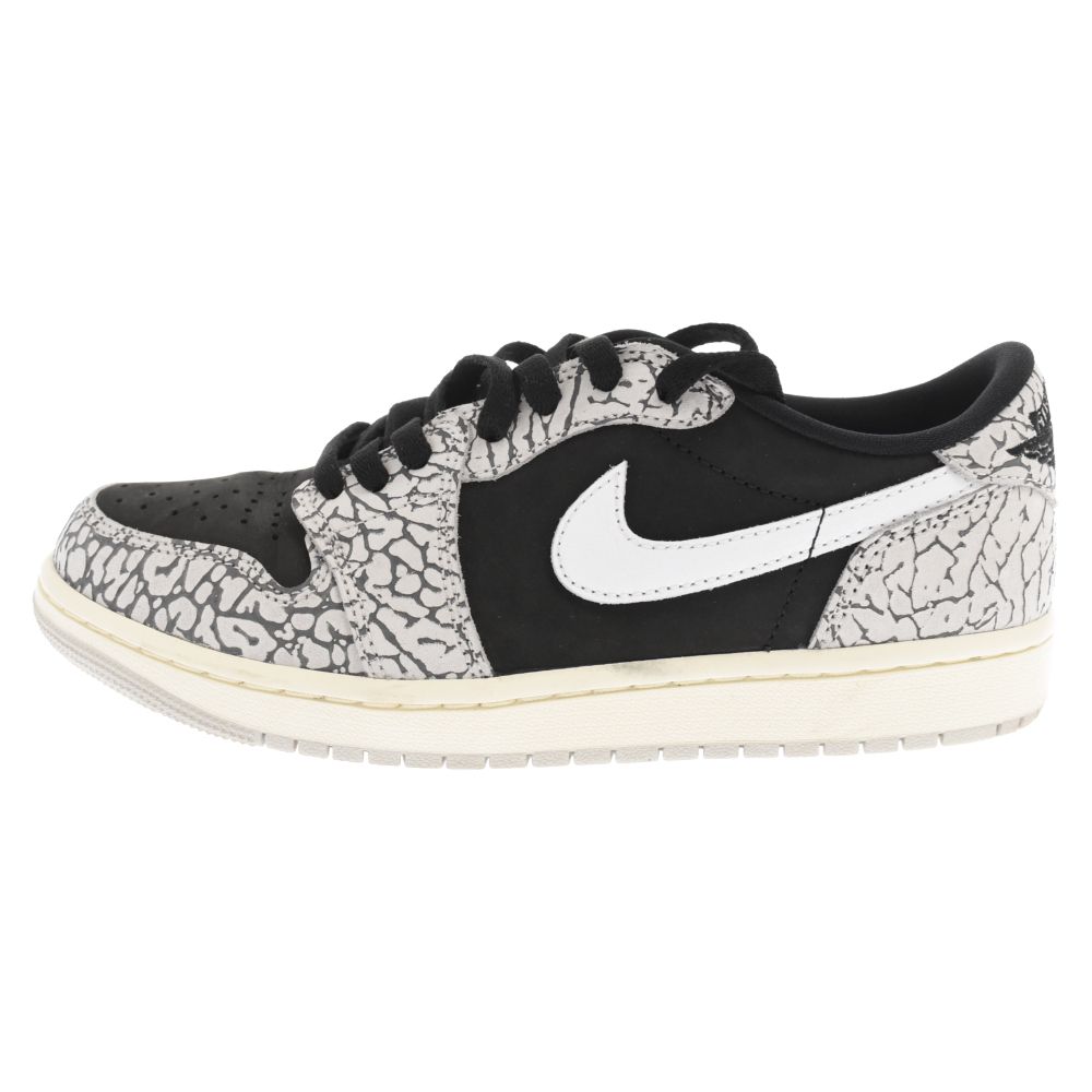 NIKE (ナイキ) AIR JORDAN 1 RETRO LOW OG BLACK CEMENT エア 