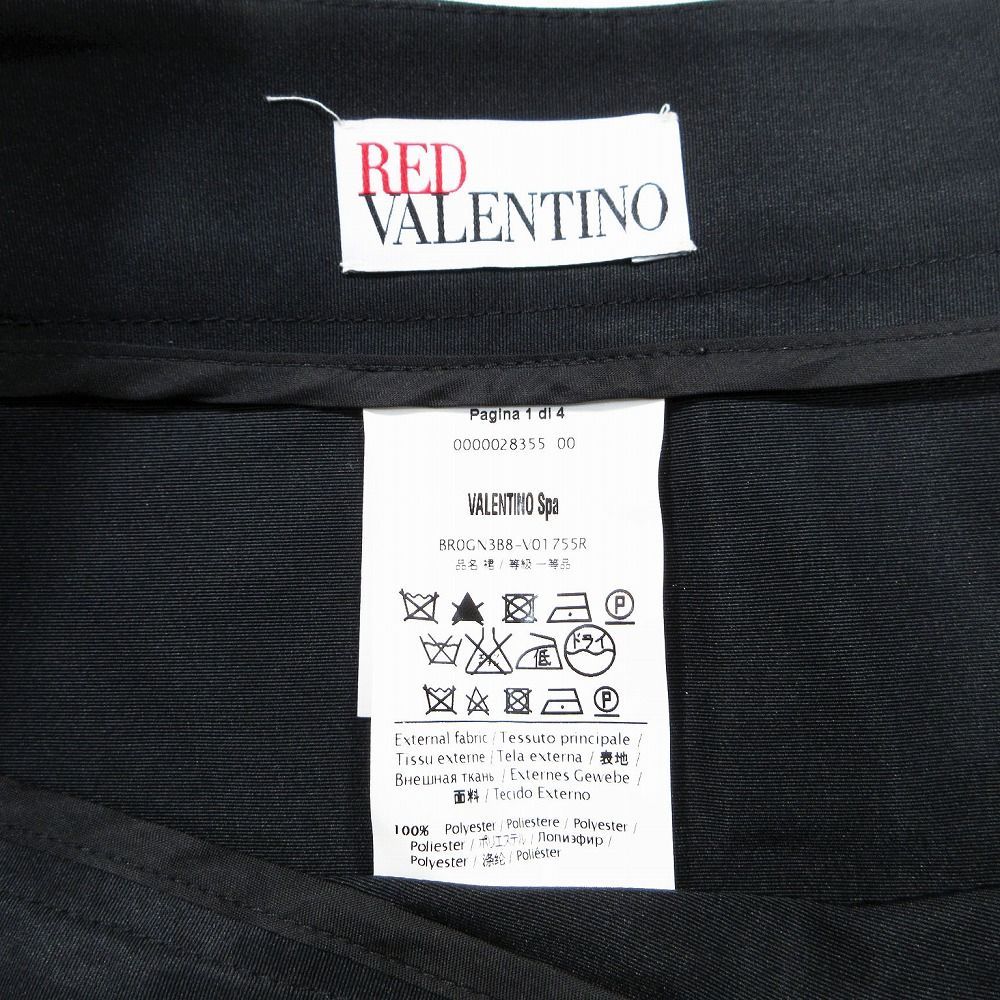 レッド ヴァレンティノ RED VALENTINO ギャザー レース ミニ