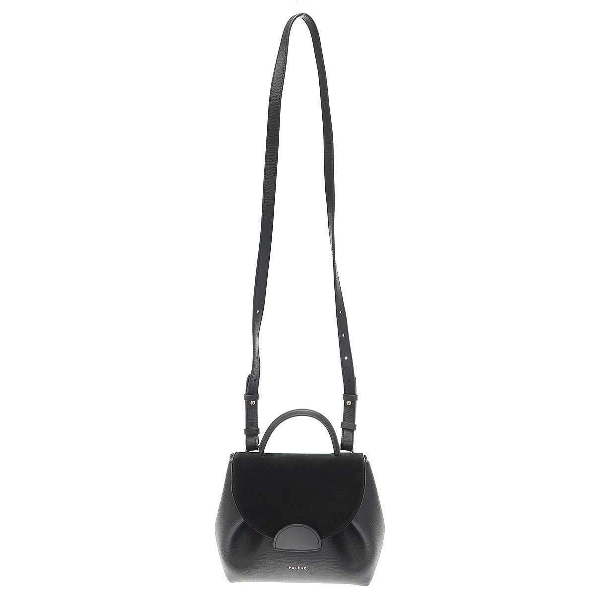 POLENE ポレーヌ Numero Un NANO ショルダーバッグ ブラック 【公式通販】