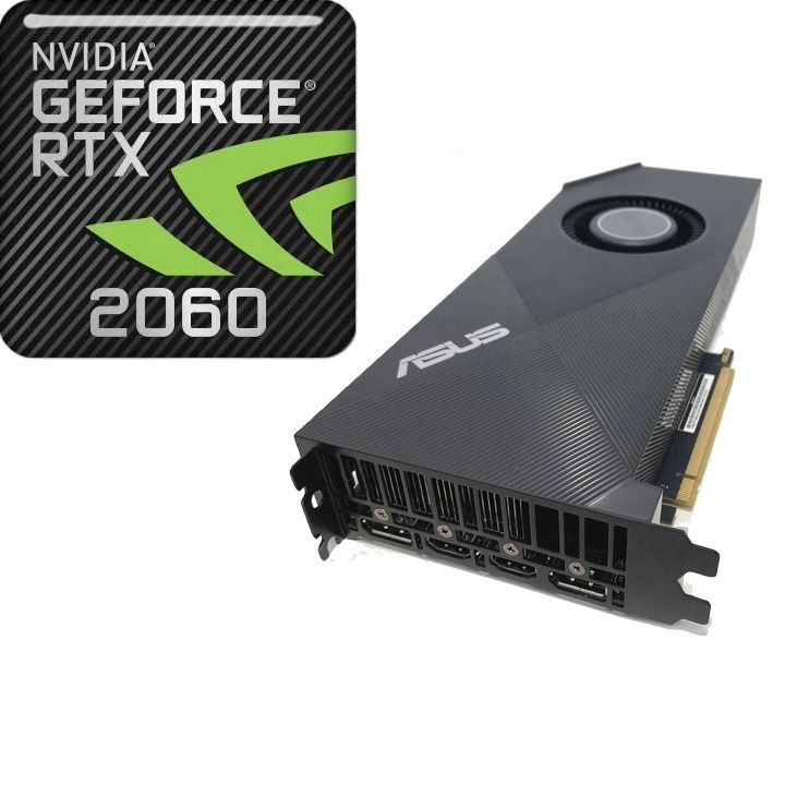 中古 ビデオカード ASUS NVIDIA GeForce RTX2060 6GB GDDR6 fkip.unmul