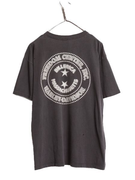 ★ 90s Harley-Davidson Tシャツ イーグル サンダー L 90's USA製 Harley-Davidson”イーグル&サンダー” Tシャツ