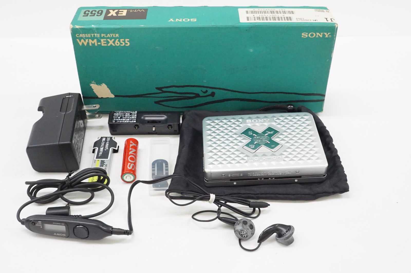 C091201-3 SONY WALKMAN WM-EX655 カセットウォークマン ♥ 元 き