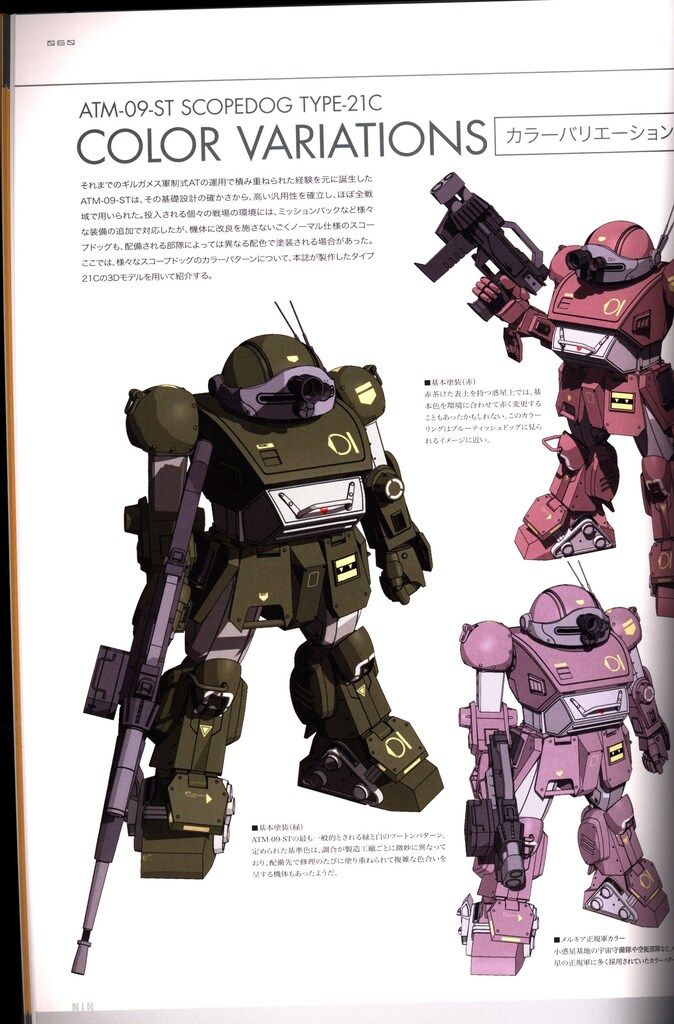 ソフトバンククリエイティブ 装甲騎兵ボトムズ スコープドッグ21C