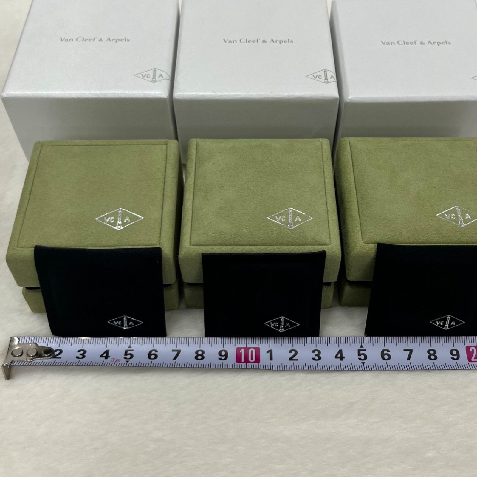 空箱3セット】ヴァンクリ ピアス 空箱 ケース - メルカリ