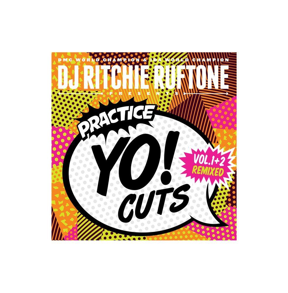 Turntable Training Wax Practice Yo! Cuts v1 and v2 remixed 7 inch