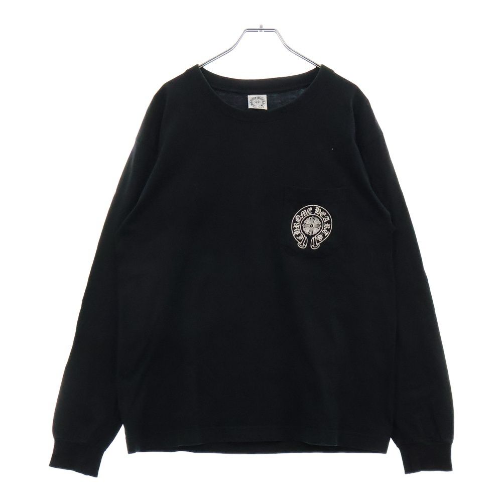 クロムハーツ ロンT ホースシュー ニューヨーク 黒 S