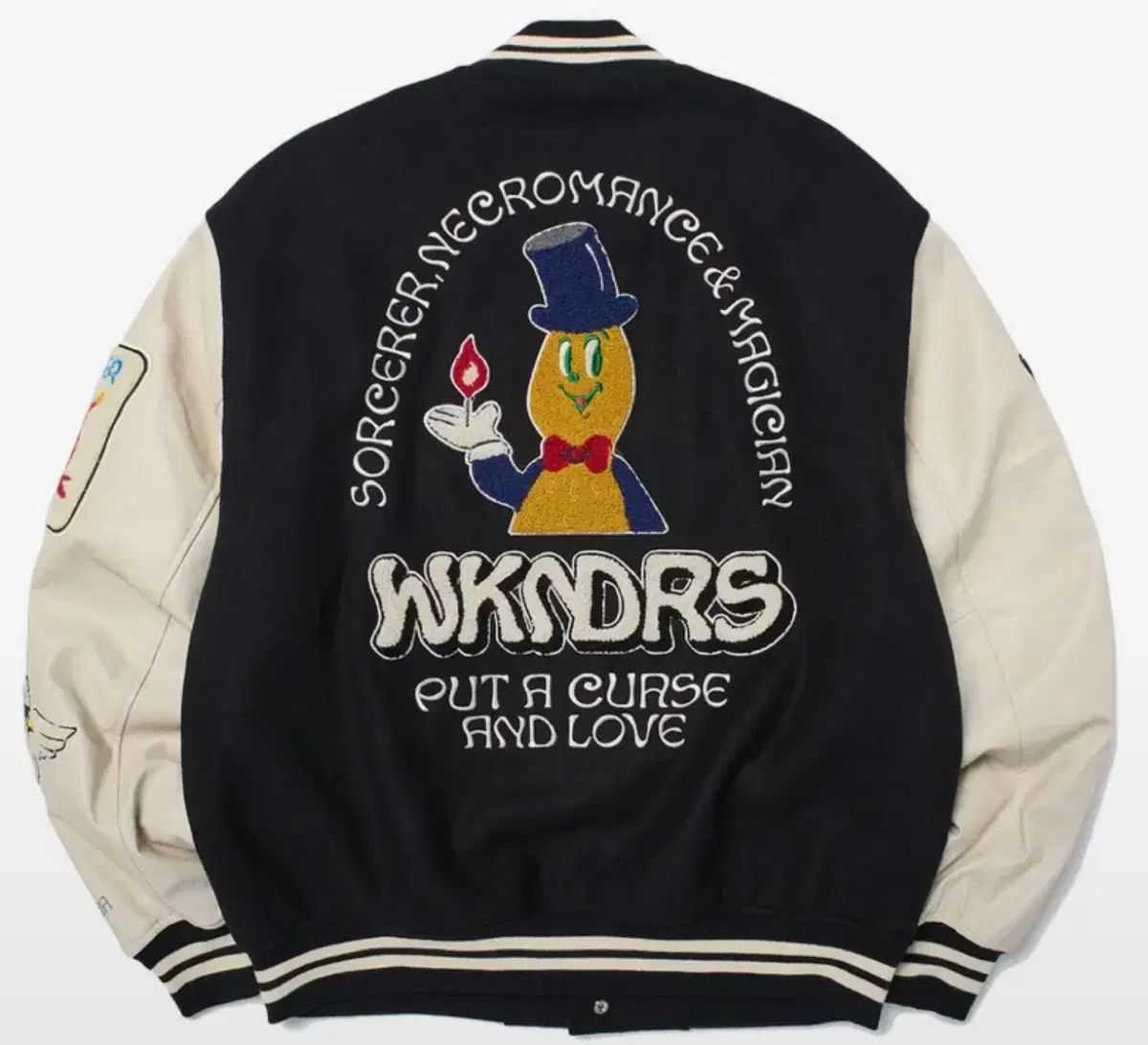 WKNDRS ウィークエンダーズ MAGIC STADIUM スタジャン L WHITEMONARCHHOTEL_COM