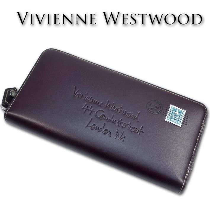 ヴィヴィアンウエストウッド Vivienne Westwood 牛革 ラウンド