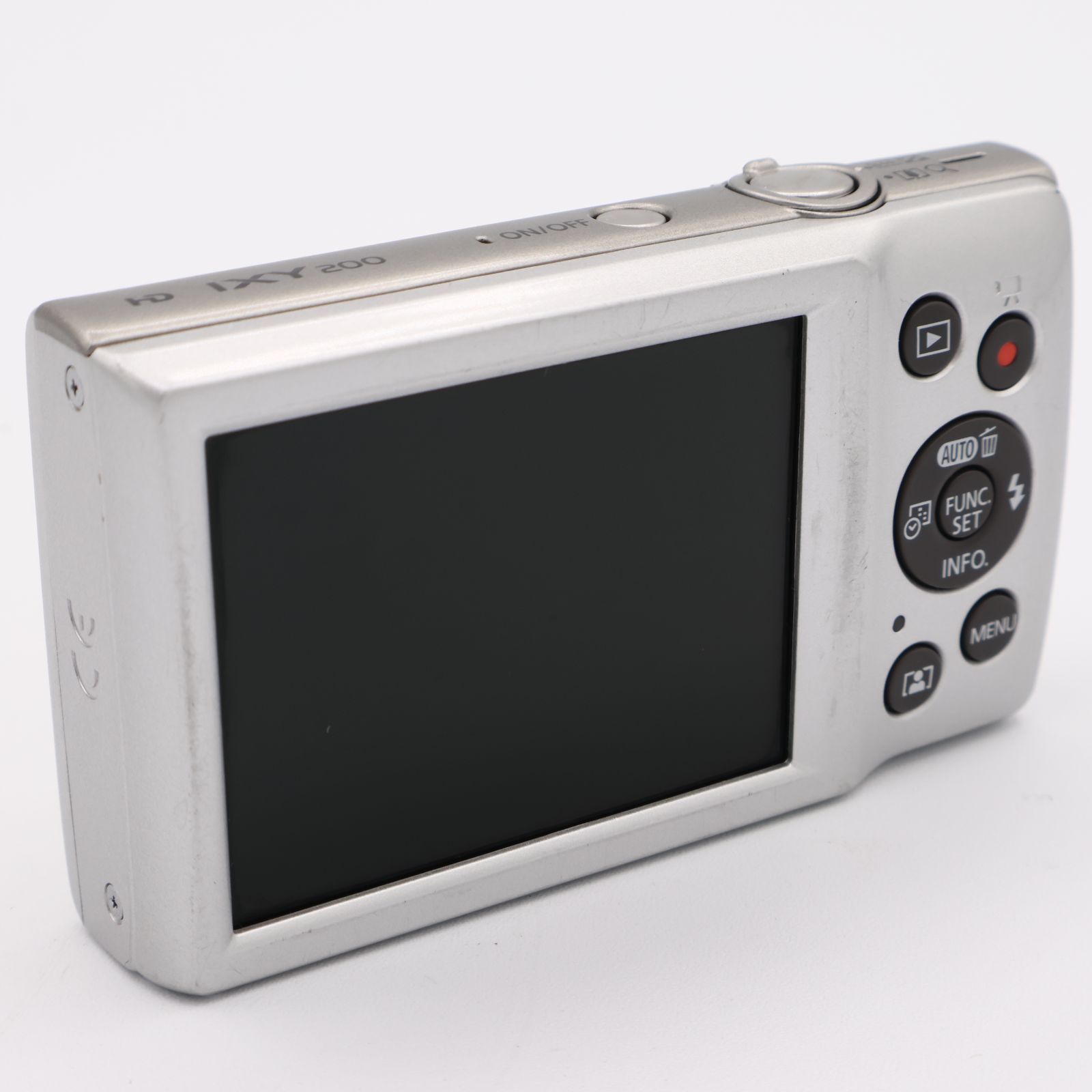 Canon キヤノン デジタルカメラ IXY 200 シルバー 最も安い IXY200(SL