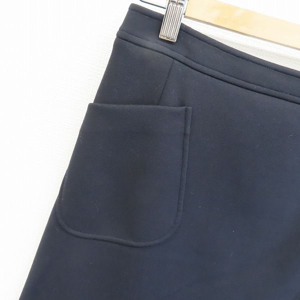 ジルサンダー ネイビー JILSANDER NAVY 膝丈スカート ポケット a938748