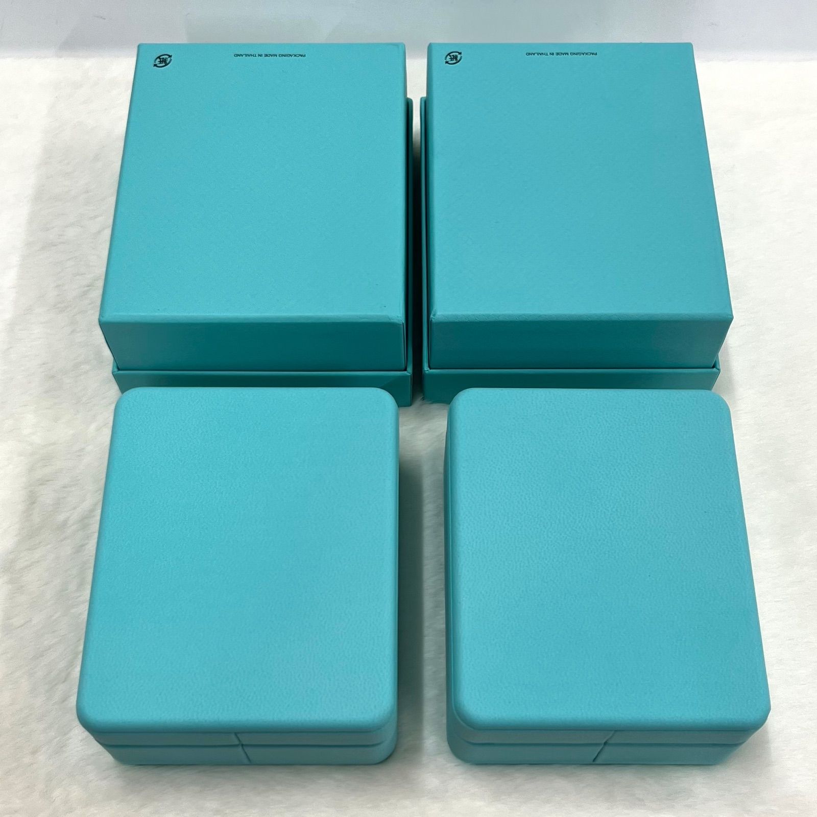 中敷無し】ティファニー ネックレス ケース 空箱 現行品 2個セット
