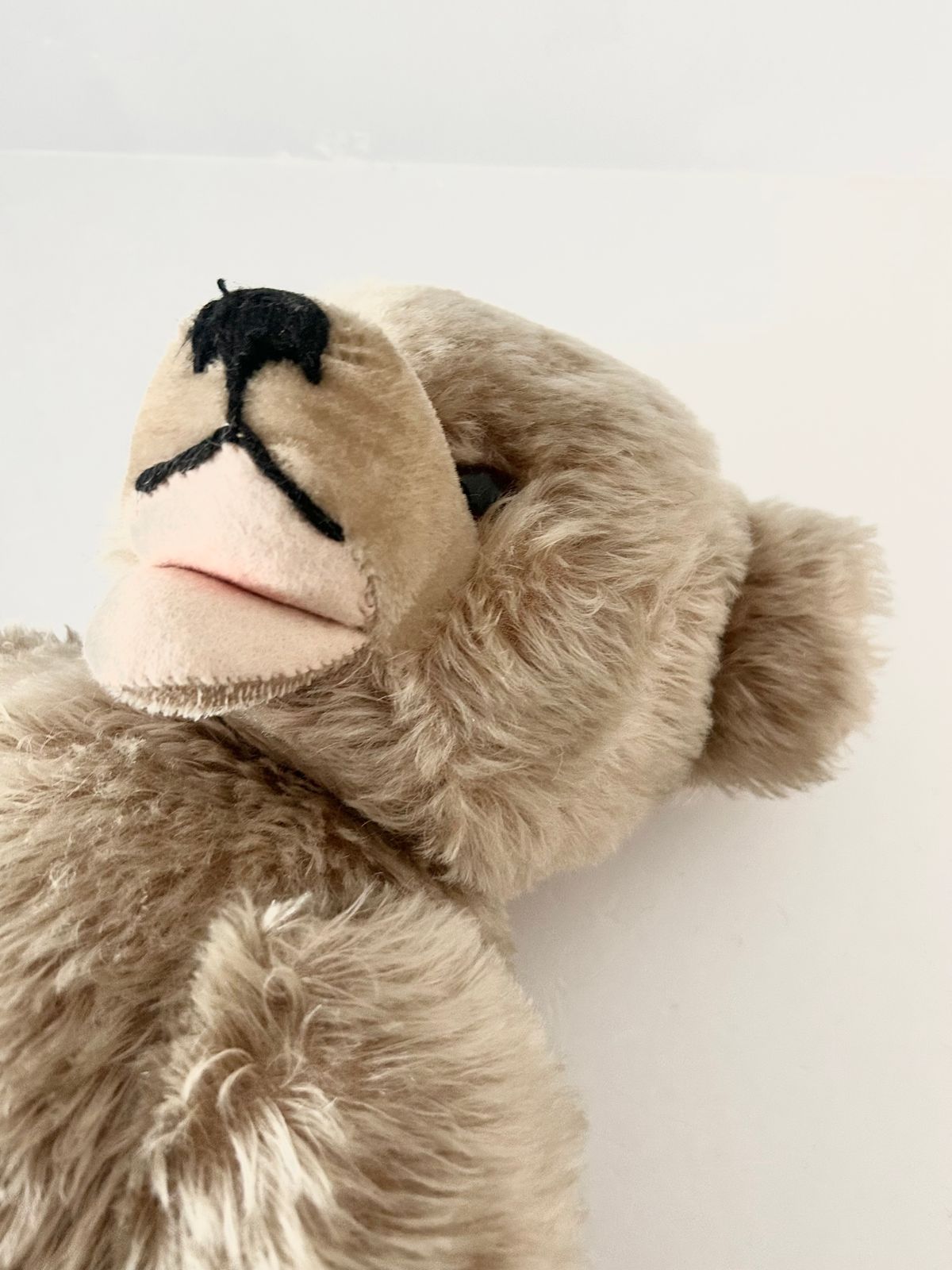 Germany Vintage】ハーマン社 オープンマウスベア ぬいぐるみ 大 ⑤