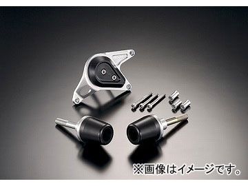 2輪 アグラス リアスライダー 3点セット クラッチA 品番：P040-4811 ブラック ホンダ CBR600RR 2007年～2008年 JAN：4548664071791