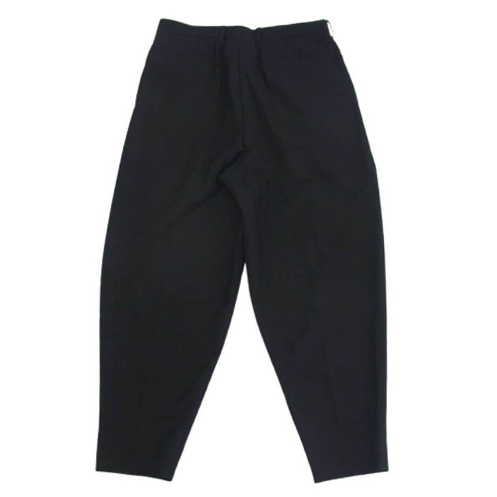 ラッドミュージシャン 2タックワイドテーパードパンツ 44 スラックス 黒 M LAD MUSICIAN ラッドミュージシャン 19SS 2119-556 2TUCK TAPERED WIDE