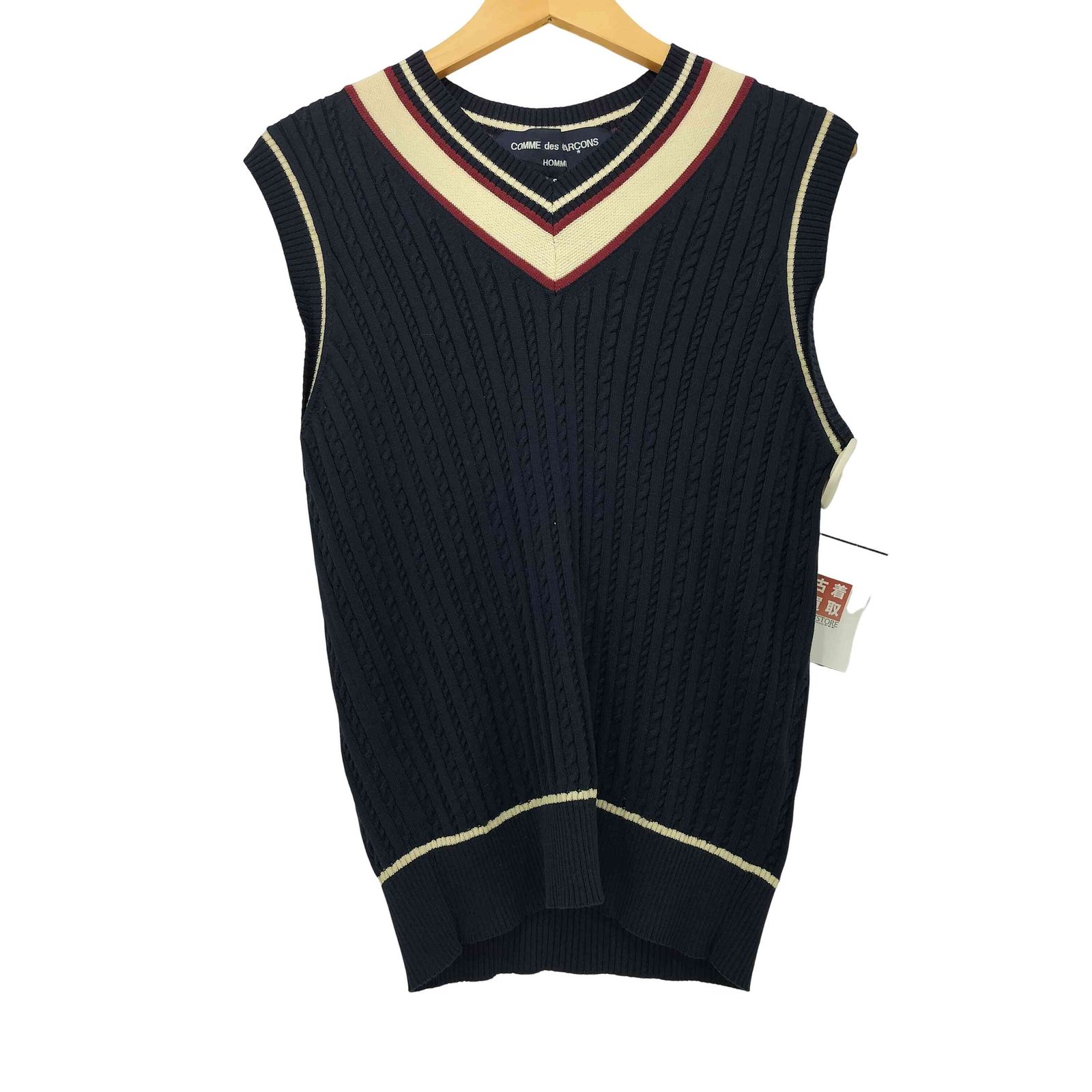 コムデギャルソン　ウールベスト AD1990 コムデギャルソン ウールベスト AD1990