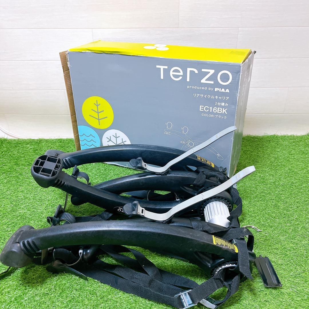 Terzo テルッツォ/リア サイクルキャリア 2台積み EC16BK 自転車