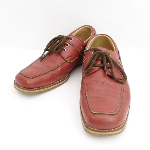 BURBERRY LONDON / バーバリー ロンドン デッキシューズ/レザー/ブラウン/24.5ｃｍ BU1394 【メンズ/MEN/男性/ボーイズ/紳士】【靴/クツ/シューズ/SHOES】 メンズファッション 