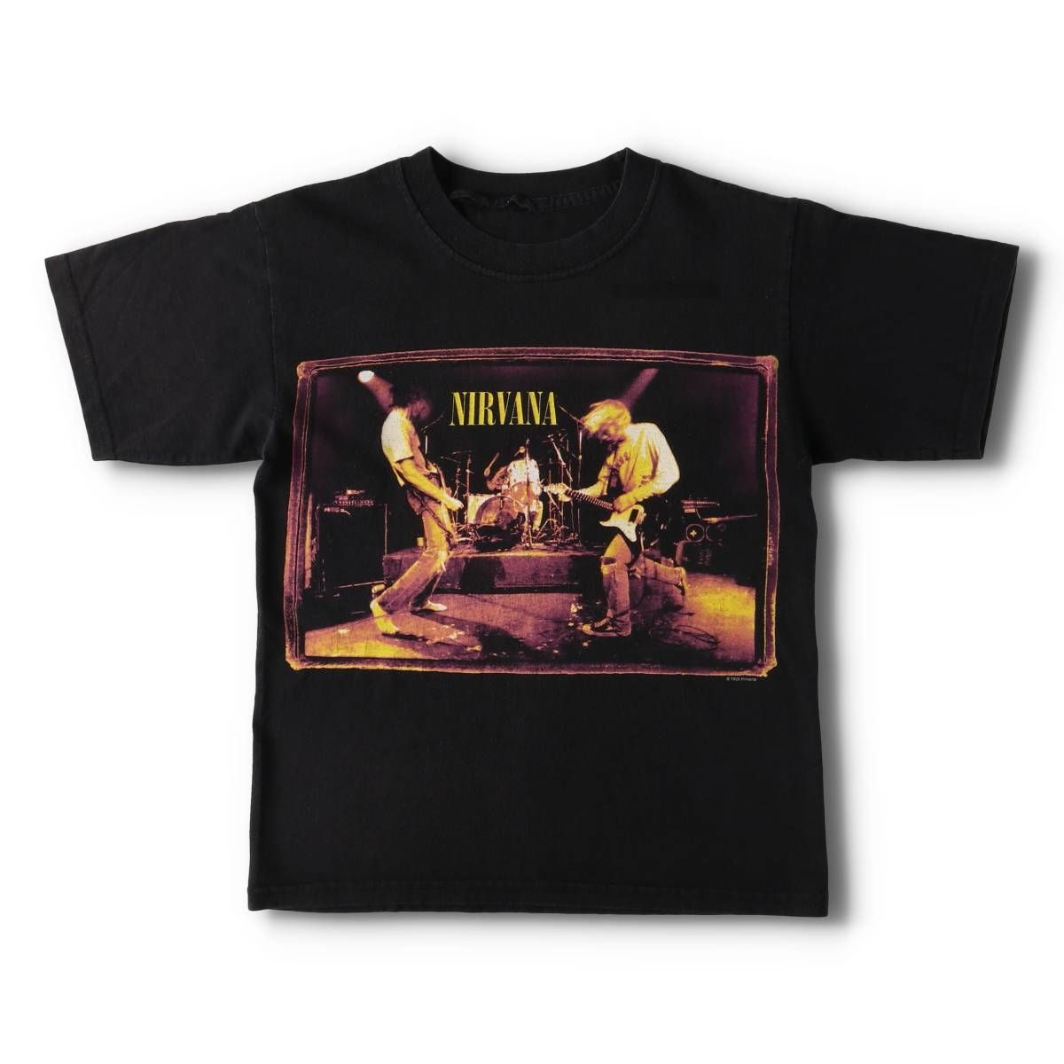 古着 90年代 NIRVANA ニルヴァーナ バンドTシャツ バンT メンズS