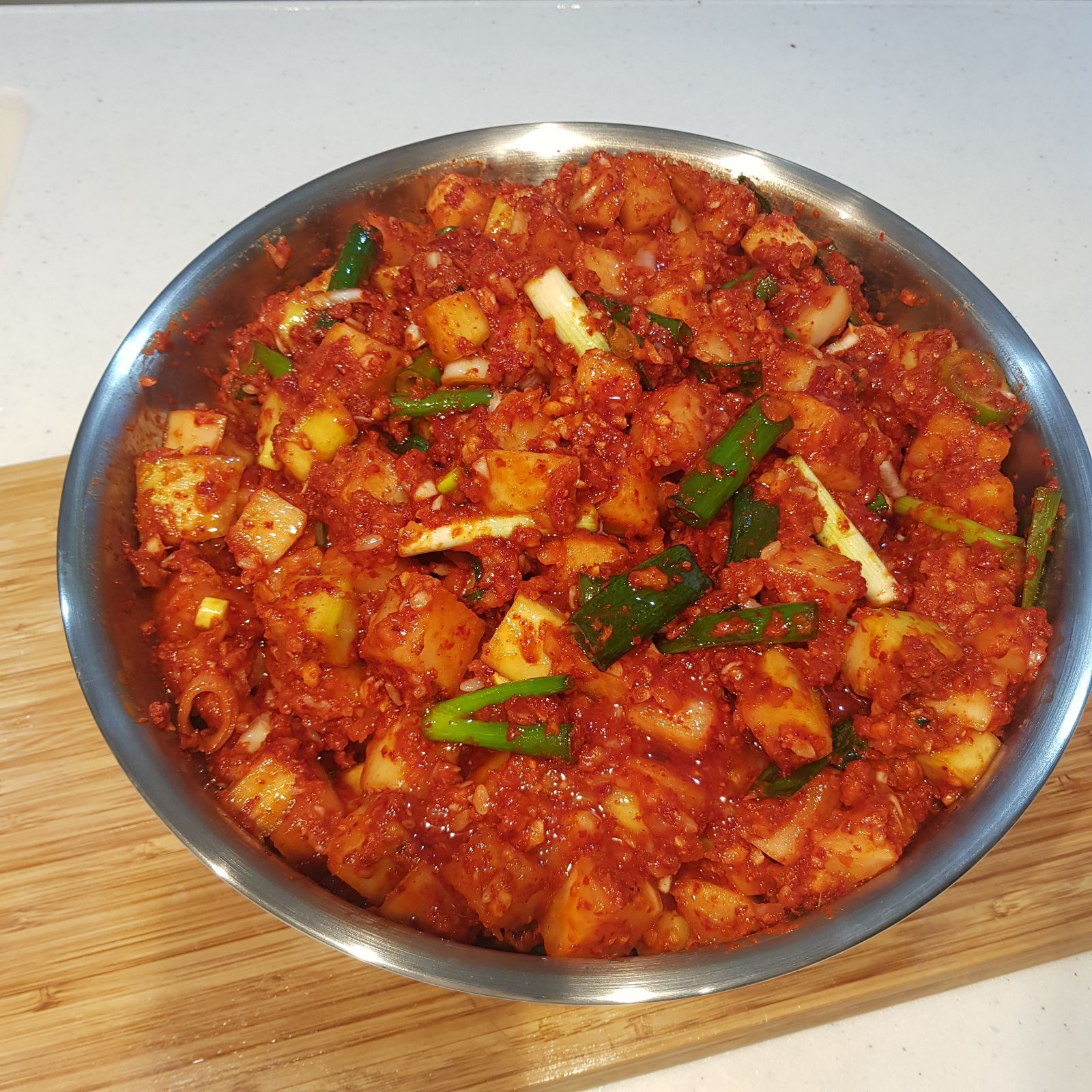 常温便　500g　大根キムチkimchi