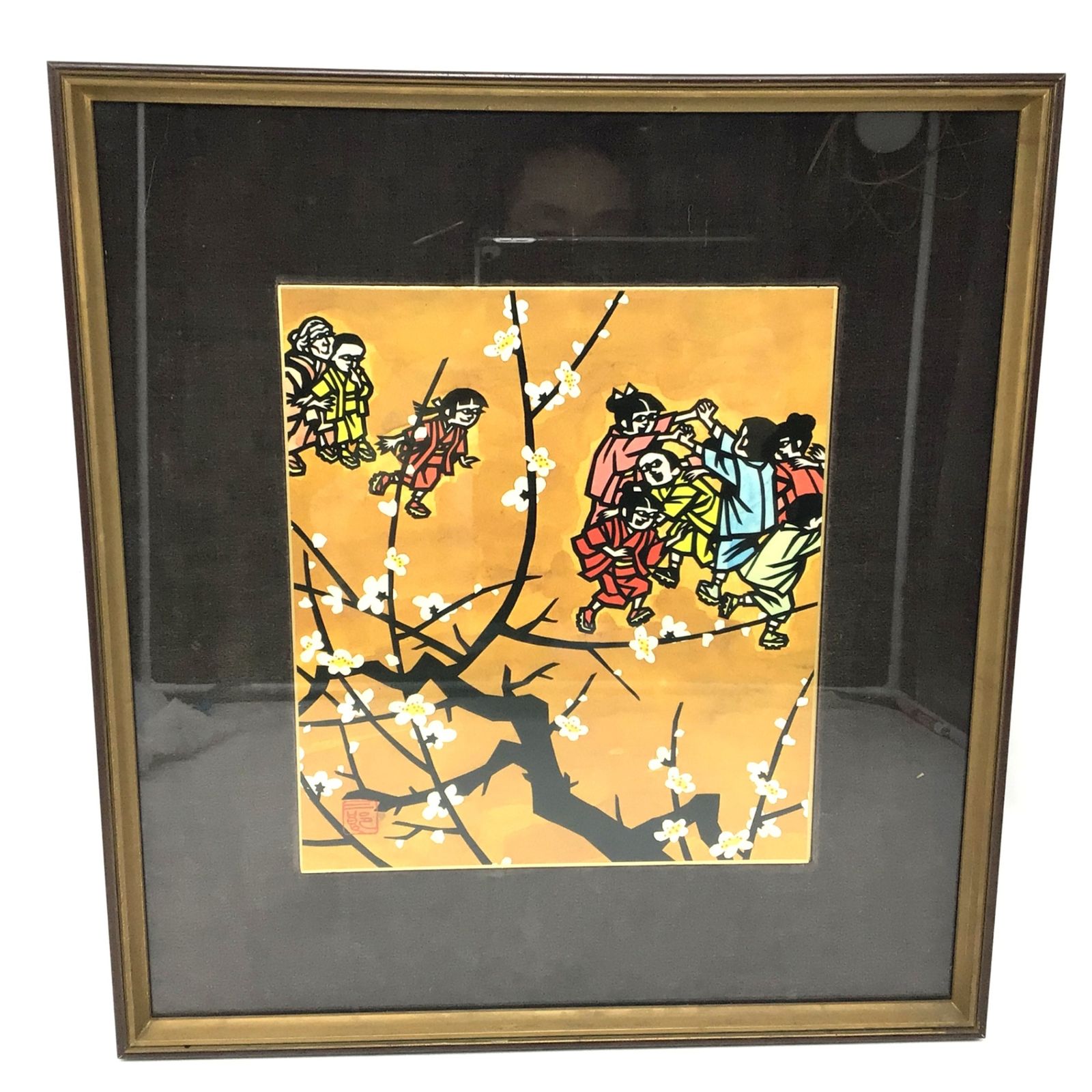 滝平二郎　「鯉のぼり」　オリジナル版画 滝平二郎 「鯉のぼり」 オリジナル版画