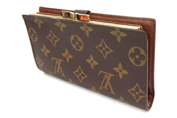 ルイヴィトン モノグラム コンチネンタルクラッチ がま口 長財布 二つ折り ルイヴィトン 二つ折りがま口長財布 モノグラム コンチネンタル クラッチ