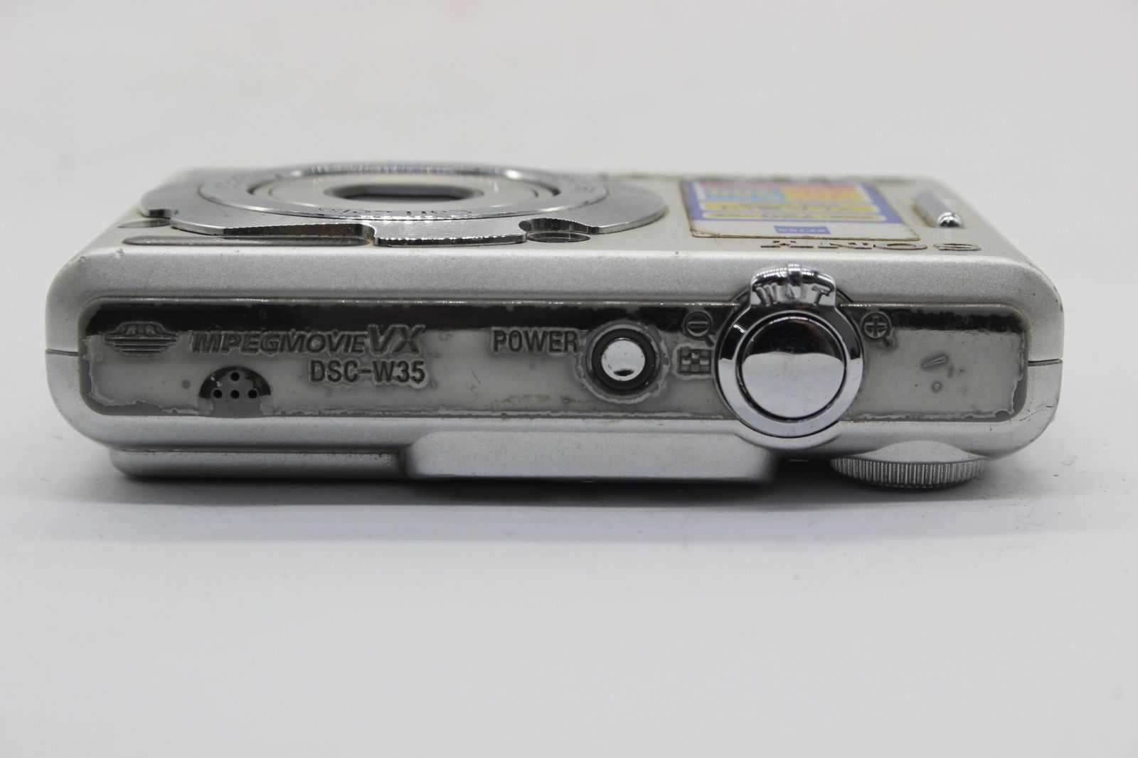 SONY 【返品保証】 ソニー SONY Cyber-shot DSC-W35 3x バッテリー付き コンパクトデジタルカメラ s9920
