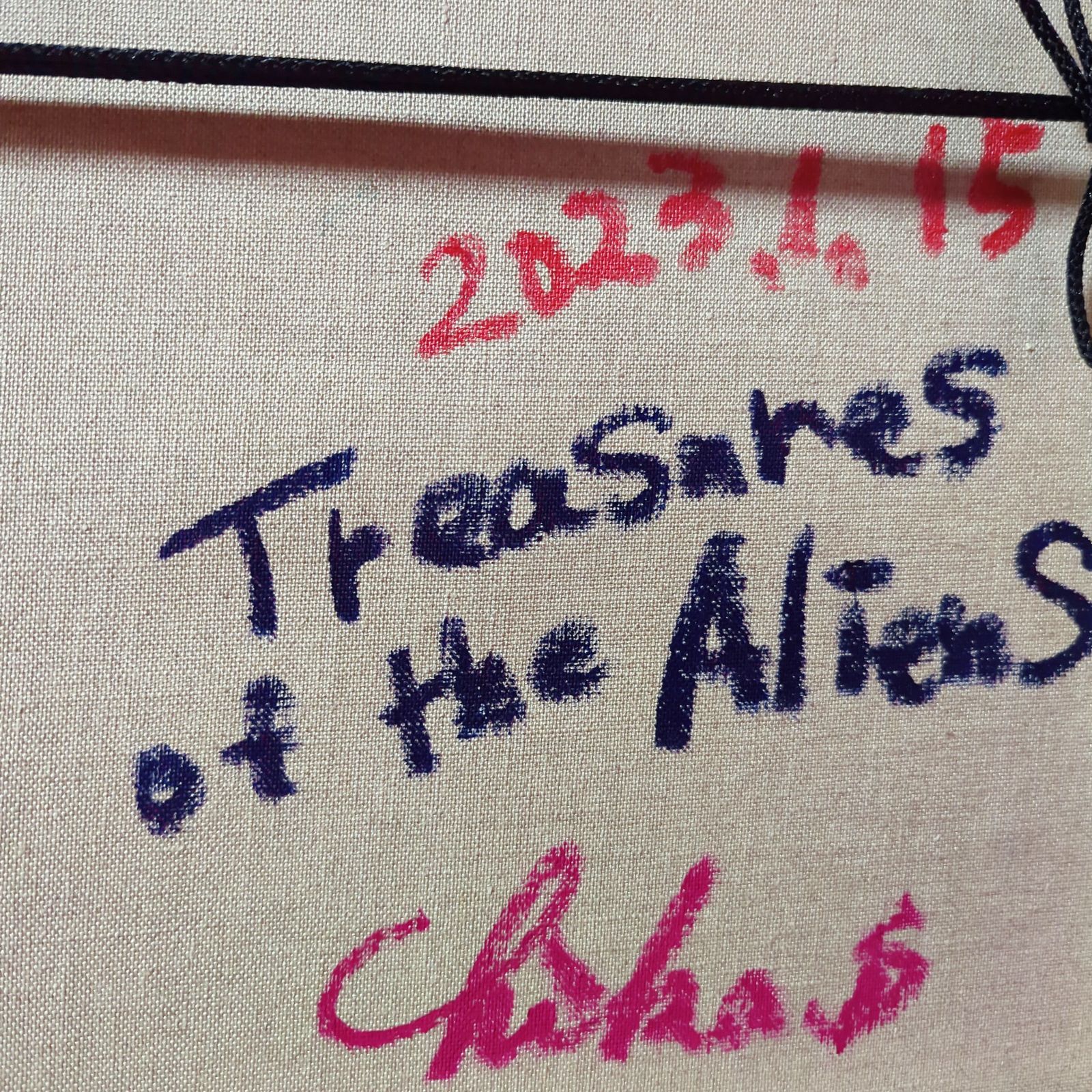 F8号/お値下げOK】Treasurers of the Aliens 現代アート インテリア