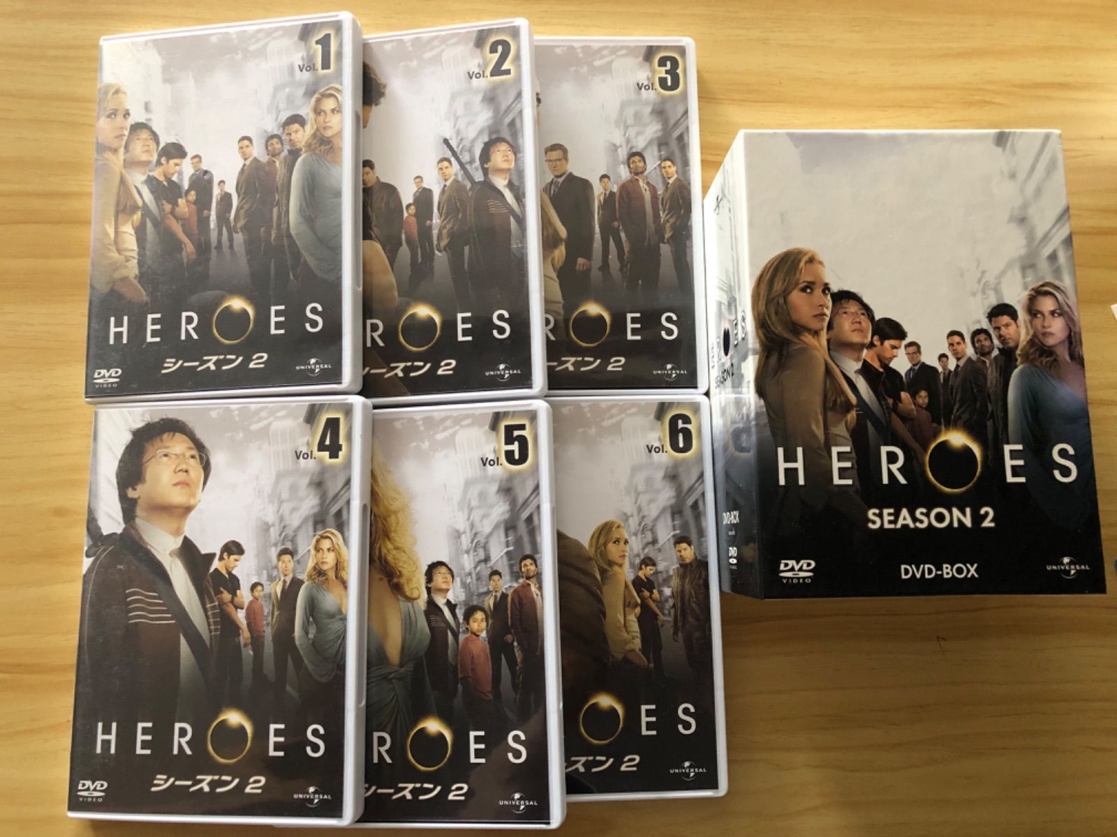 中古][DVD] HEROES/ヒーローズ シーズン2 DVD-BOX〈6枚組