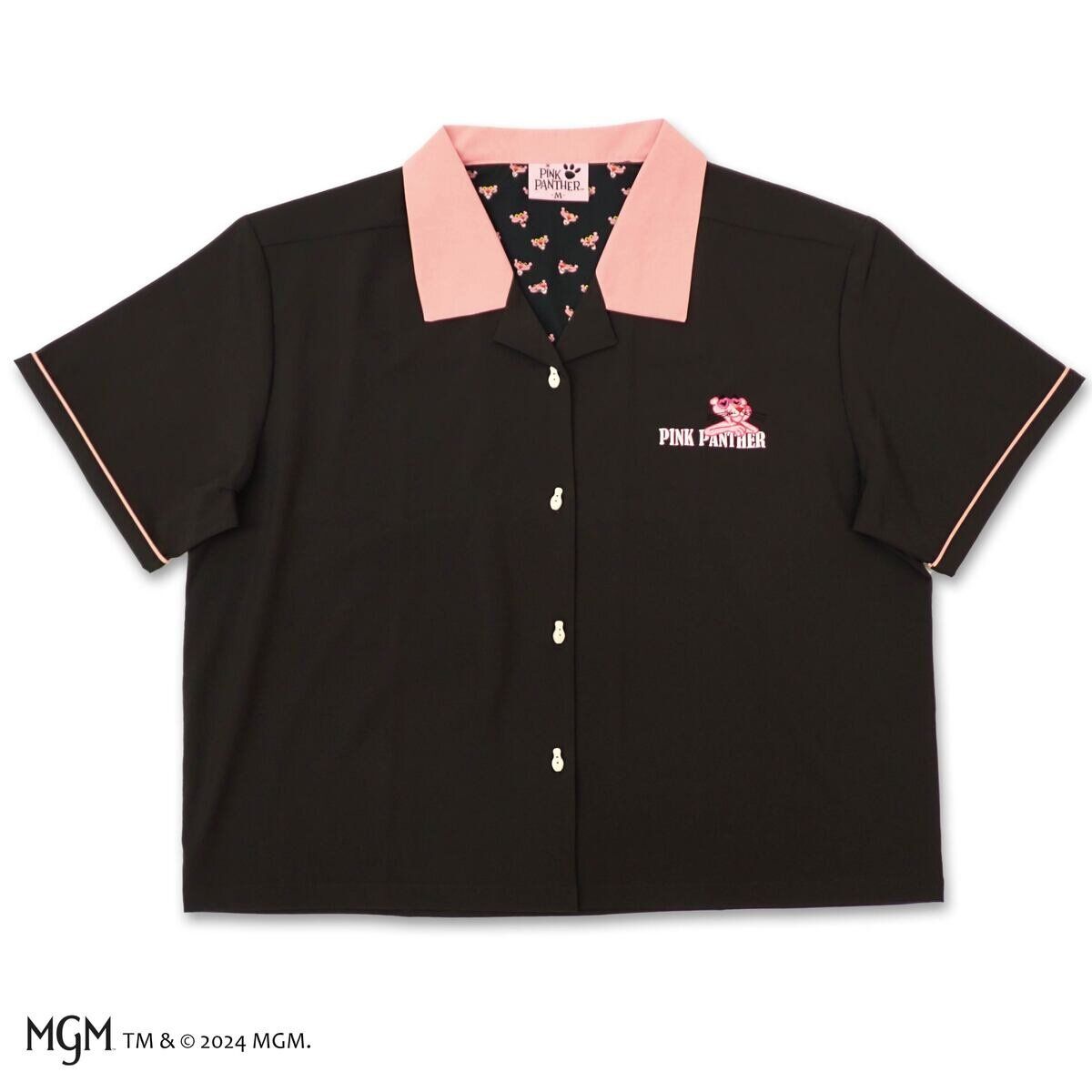 未使用 フラットヘッド ボーリングシャツ 38 ピンク レーヨン