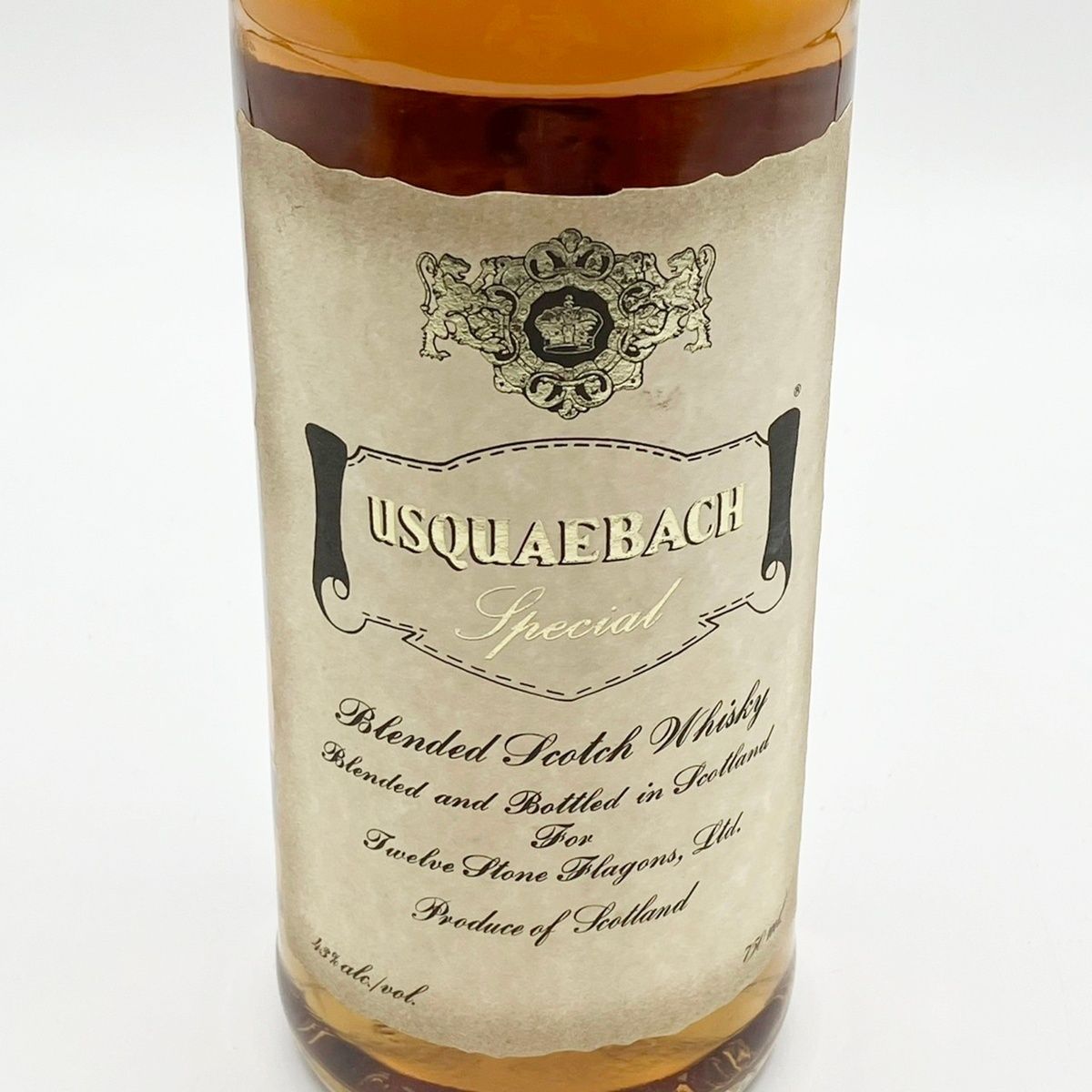 USQUAEBACH ウシュクベ スペシャル スコッチ ウイスキー 750ml 未開栓 p-3236 未開栓古酒 USQUAEBACH ウシュクベ スコッチ ウイスキー 陶器