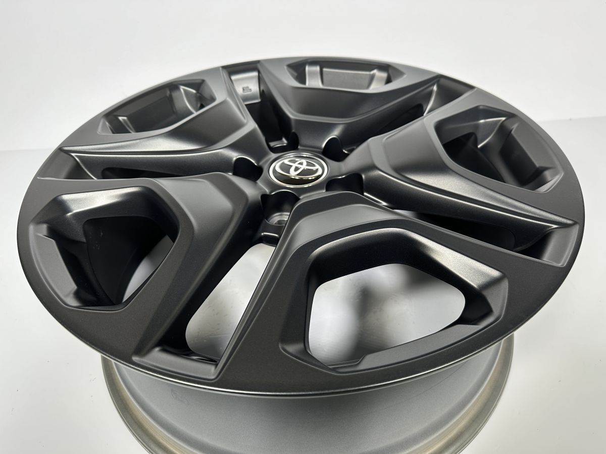 美品/塗装済 RAV4 MXAA54 後期 純正 アルミホイール×1本 艶消し