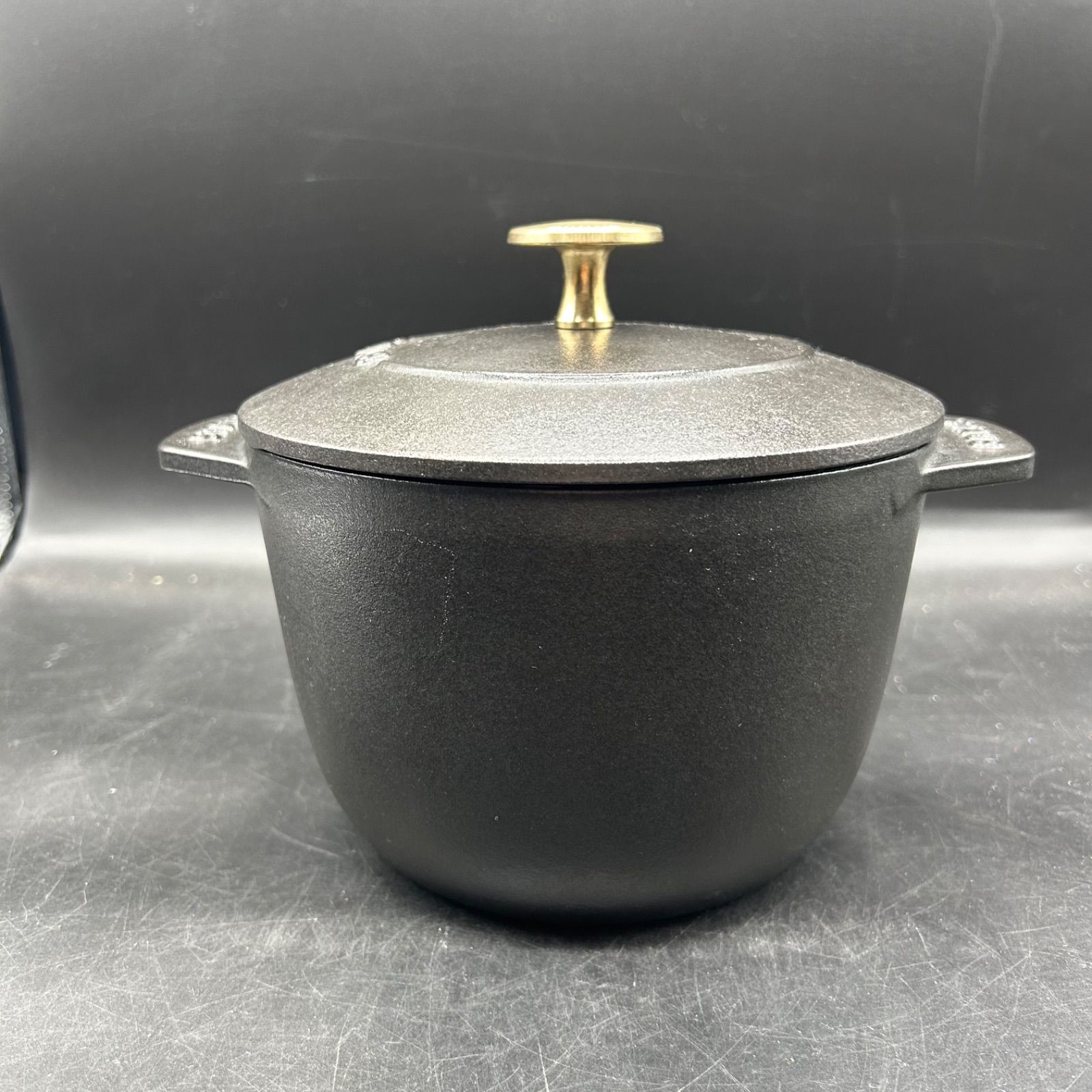 STAUB ストウブ ラ ココット デ ゴハン ブラック M 16cm 土鍋 炊飯