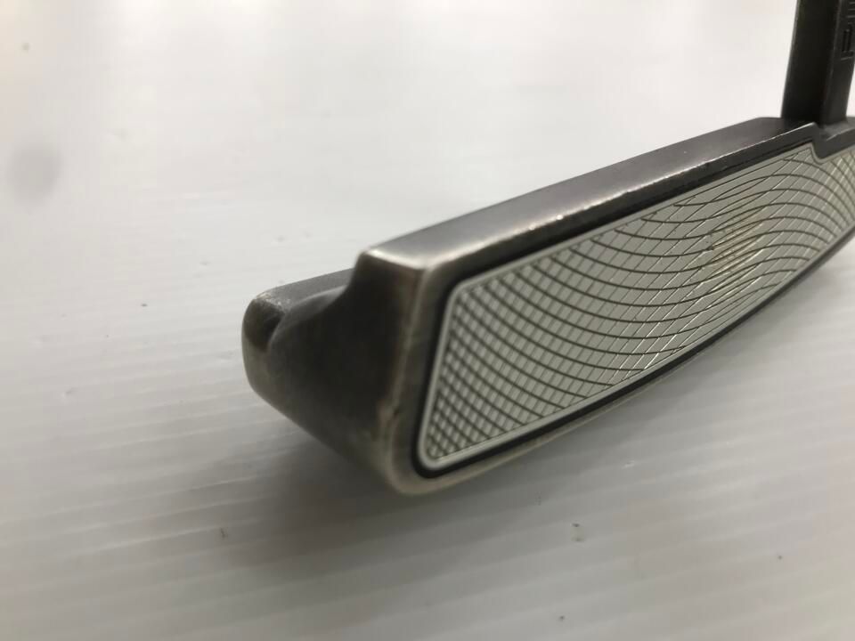 中古】 オデッセイ WHITE STEEL 2・ball BLADE 34インチ パター