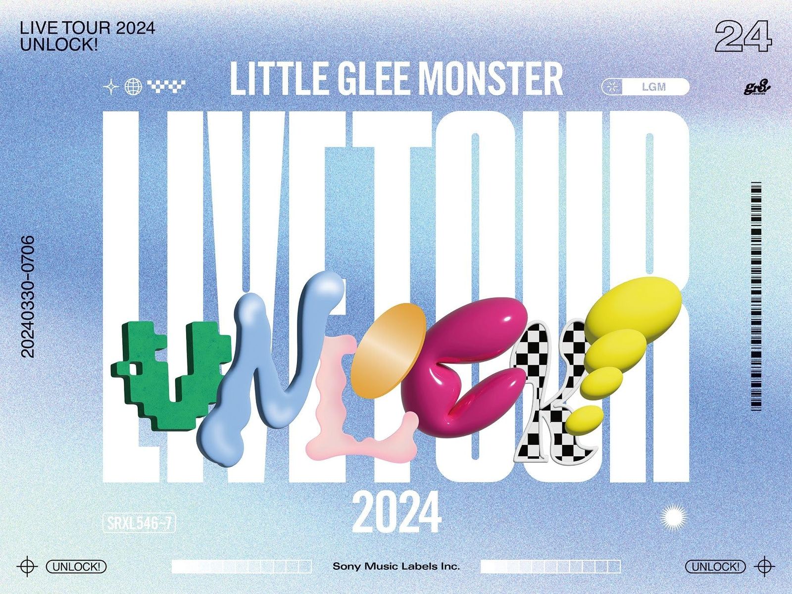 Little Glee Monster Live Tour 2024 “UNLOCK!” (初回生産限定盤) (Blu