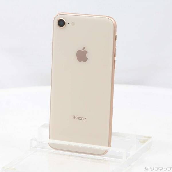 品〕 iPhone8 64GB コレクション ゴールド MQ7A2J／A SIMフリー【269
