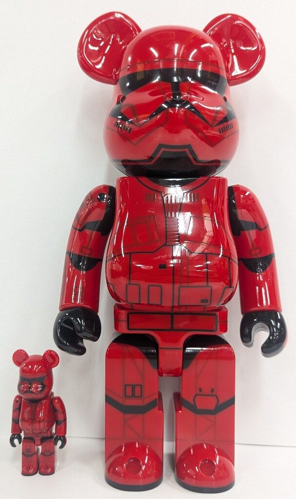 MEDICOMTOY BE@RBRICK SITH TROOPER 100%&400% - メルカリ