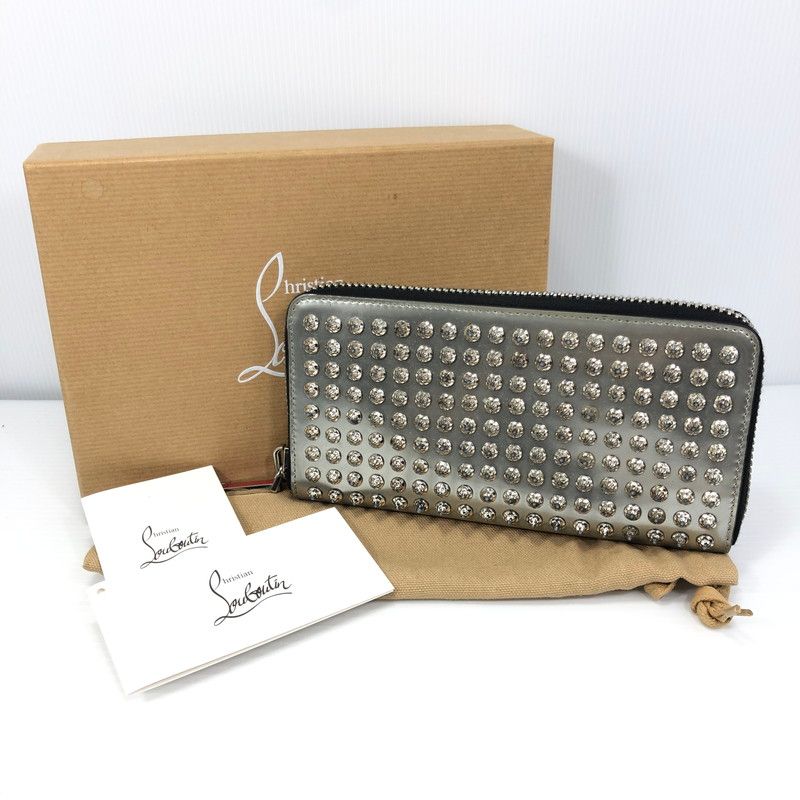 極美品✨ クリスチャンルブタン　長財布 パネトーネ　付属品付き 極美品 クリスチャンルブタン パネトーネ 長財布 ゴールド