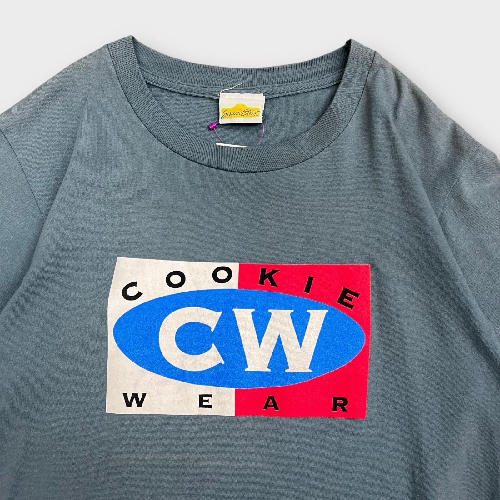90s Changes Sesame Street Cookie Monster Tシャツ XL USA製 シングル
