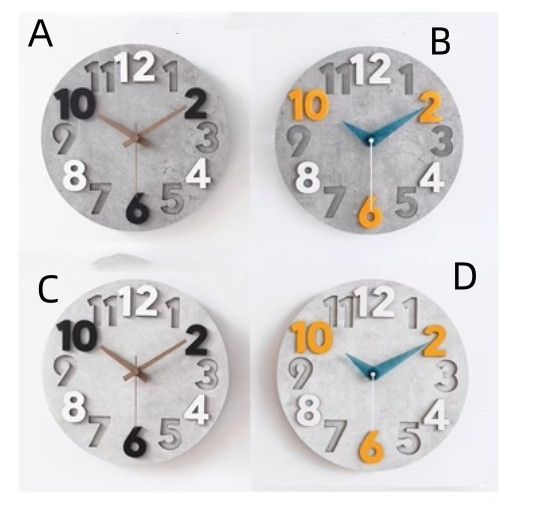 掛け時計 壁掛け時計 壁掛け 北欧 かわいい おしゃれ 夜 寝室..2