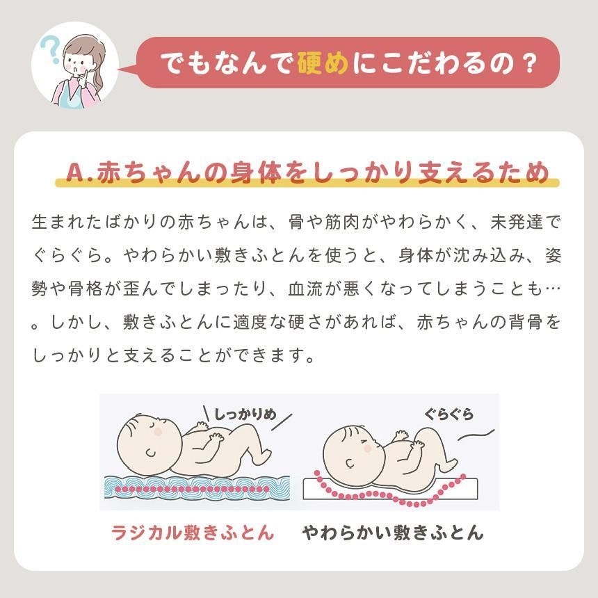 ベビー ラジカル敷き布団