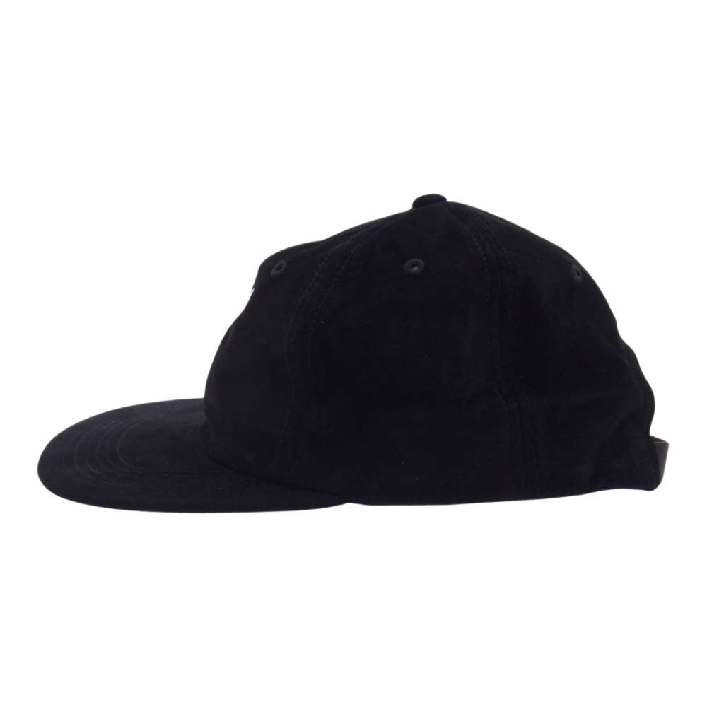 Supreme シュプリーム 帽子 16AW Suede S Logo 6-Panel Cap スエード S