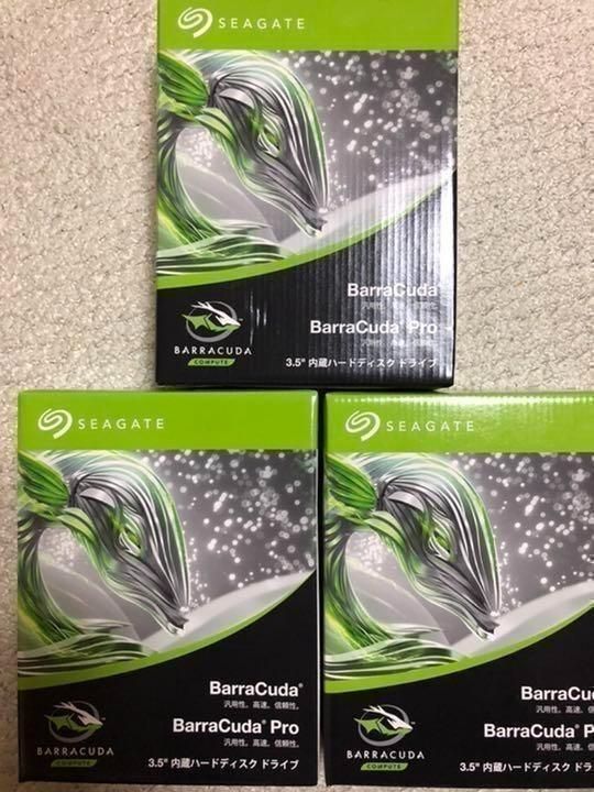 新品未開封】Seagate BarraCuda 3.5 8TB HDD 3台 - メルカリ