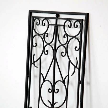 壁飾り 壁掛け フレーム ヴェルサイユ おしゃれ ウォールデコ スリム ウォールアート アンティーク調 スチール 木製 アイアン ディスプレイ雑貨 パネル アート カフェ雑貨 壁掛け エレガント インテリア