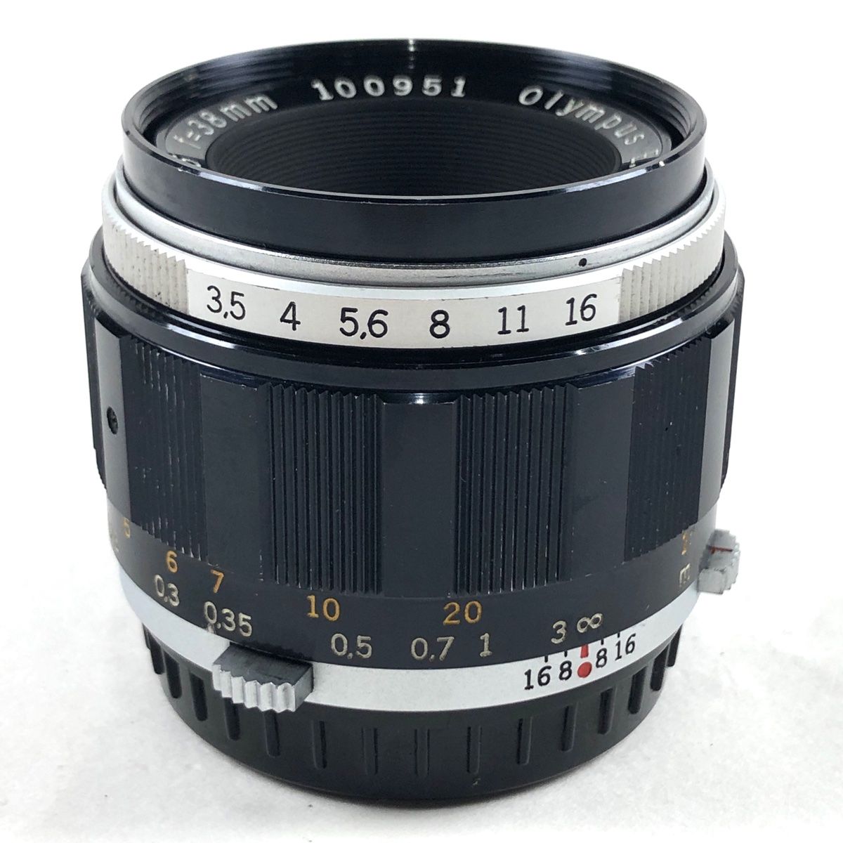 OLYMPUS OM-SYSTEM Zuiko AUTO-MACRO 38mm/f 2.8 レンズ(良品