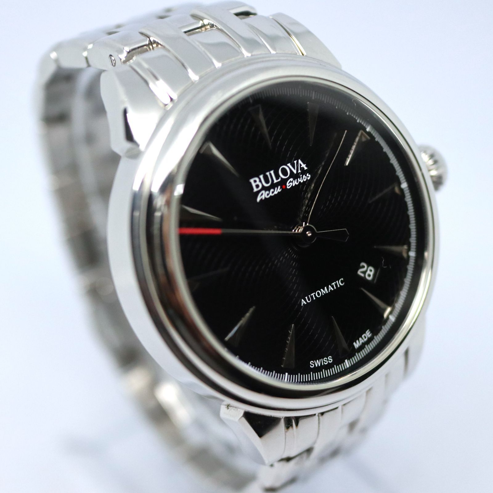 稼働品】BULOVA ブローバ Accu swiss GEMINI アキュスイス ジェミニ 