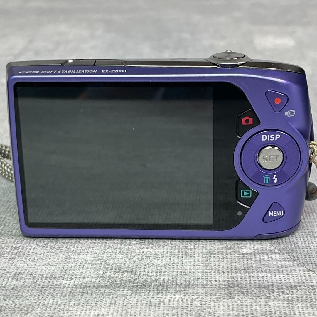 CASIO カシオ EXILIM EX-Z2000 エクシリム パープル 紫 バイオレット