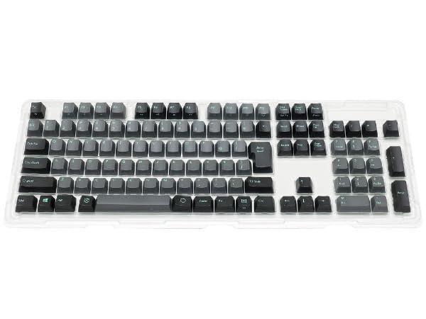 FILCO Majestouch PBT2色成形 ASAGI×Gray 2 tone Keycap set 108キー 日本語配列 かななしキープラー付き FKCS108AGP2
