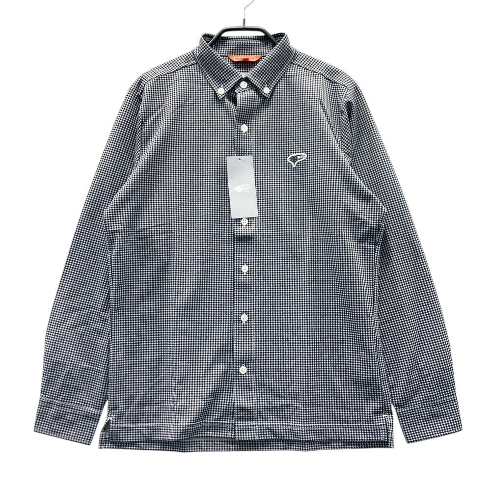 サイズ S BEAMS GOLF ビームスゴルフ 82-12-2239-444 長袖シャツ ボタンダウン チェック柄 ブラック系 240101532015 ゴルフウェア メンズ ストスト