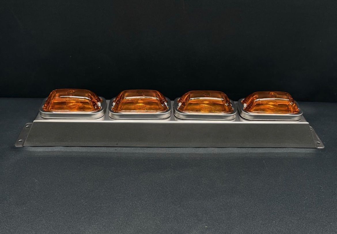 デコトラ角マーカー Amazon | [TradeWind] トラック 角型 サイドマーカー ランプ 24V